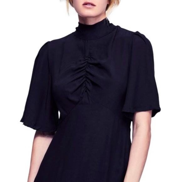 Free People Be My Baby Ruched Front Elbow … - Picture 3 of 5